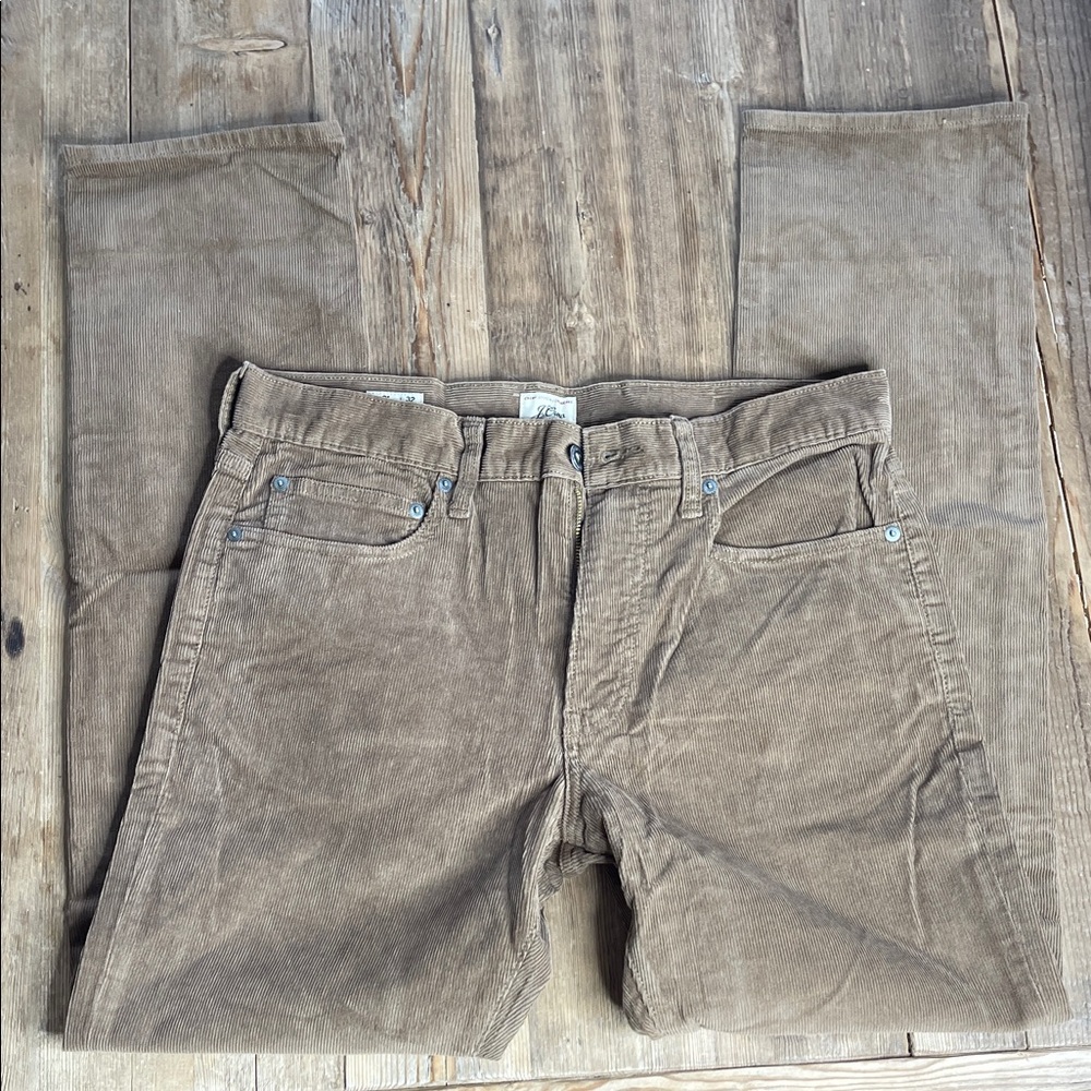 J Crew 770 Straight Corduroy Pants 31x32